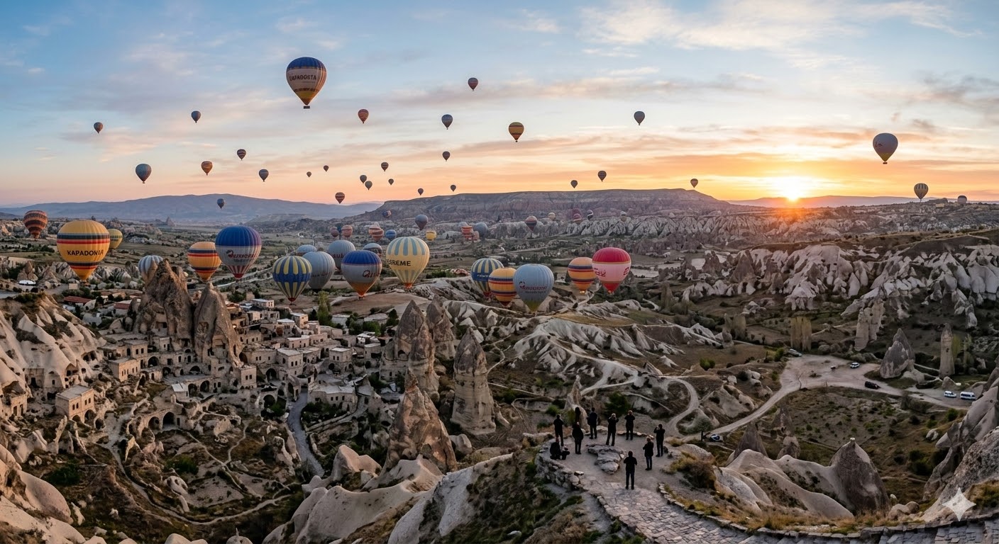 Kapadokya Seyahat Rehberi: Lüks Ulaşım ve Kişiye Özel Masal Tadında Rota Deneyiminiz